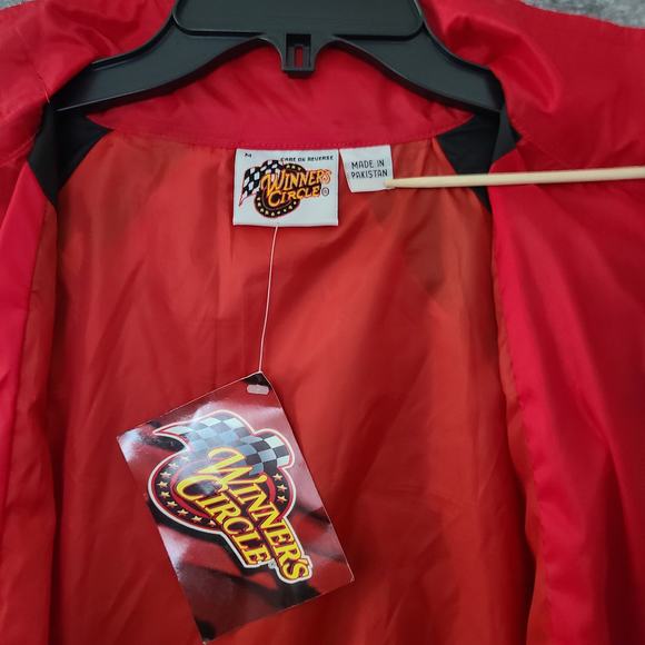 Nascar Dale Earnhardt Jr Jacket Mens Medium Oversized Winners Circle Vintage - Picture 7 of 15